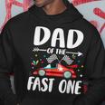 Dad Of The Fast One Birthday 1St Race Car Family Matching Hoodie Unique Gifts