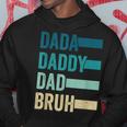 Dada Daddy Dad Bruh Fathers Day Vintage Funny Father Papa Hoodie Unique Gifts