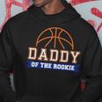 Daddy Of Rookie 1St Birthday Basketball Theme Matching Party Hoodie Unique Gifts