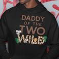 Daddy Of The Two Wild Animal Safari 2Nd Birthday Theme Hoodie Unique Gifts