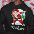 Dickson Name Gift Santa Dickson Hoodie Personalized Gifts