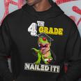 Dinosaur Graduation Hat Fourth Grade Nailed It Class Of 2031 Hoodie Unique Gifts