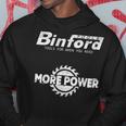 Distressed Binford Tools More Power Hoodie Personalized Gifts