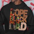 Dope Black Dad Junenth Black History Month Pride Fathers Hoodie Unique Gifts