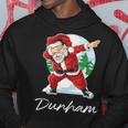 Dunham Name Gift Santa Dunham Hoodie Funny Gifts
