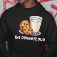 The Dynamic Duo Cookies And Milk Cute Friends Graphic Hoodie Unique Gifts