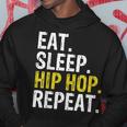 Eat Sleep Hip Hop Repeat Rap Music Dance Hoodie Unique Gifts