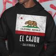 El Cajon California Cali City Souvenir Ca Flag Top Hoodie Unique Gifts