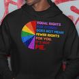 Equality Equal Rights For Others Its Not Pie Hoodie Unique Gifts