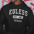 Euless Texas Tx Vintage Established Sports Hoodie Unique Gifts