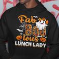 Faboolous Lunch Lady Happy Halloween Pumpkin Matching Hoodie Unique Gifts