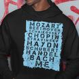 Famous Classical Music Composer Musician Mozart Hoodie Unique Gifts