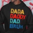 Fathers Day 2023 Funny Dad Daddy Retro Hoodie Funny Gifts