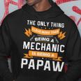 Fathers Day Love Being A Papaw More Than Mechanic   Hoodie Personalized Gifts
