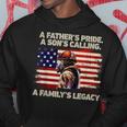 Fathers Pride A Sons Calling A Familys Legacy Firefighter Hoodie Unique Gifts