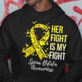 Her Fight Is My Fight Spina Bifida Awareness Hoodie Unique Gifts