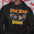 Find Your Voice Summer Reading Program 2023 Library Books Hoodie Unique Gifts