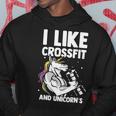 Fitness Unicorn Bodybuilding Sport Lift Weighlifter Gym Hoodie Unique Gifts