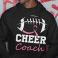Football Cheer Coach Pink Ribbon Breast Cancer Awareness Hoodie Unique Gifts