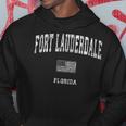 Fort Lauderdale Florida Fl Vintage American Flag Hoodie Unique Gifts