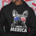 French Bulldog 4Th Of July Merica American Flag Hoodie Unique Gifts