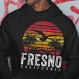 Fresno California Ca Vintage Retro Distressed Style Hoodie Unique Gifts