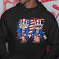 Funny 4Th Of July Independence Day Uncle Sam Griddy Hoodie Unique Gifts