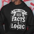 Funny Annoy A Liberal Use Facts And Logic Hoodie Unique Gifts