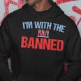 Funny Banned Books Im With The Banned Book Support Readers Hoodie Unique Gifts