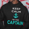Funny Boat Captain Sailing Humor Quote Nautical Anchor Hoodie Unique Gifts