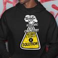 Funny Drinking Party Gift Alcohol Is Technically A Solution Hoodie Unique Gifts