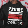 Funny Fathers Day Anime Dad Cute Japanese Anime Dad Gift Hoodie Unique Gifts