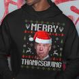 Joe Biden Merry Thanksgiving Ugly Christmas Sweater Hoodie Unique Gifts