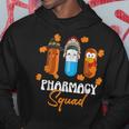 Funny Pharmacy Squad Thanksgiving Thankful Turkey Pharmacist Gifts For Turkey Lovers Funny Gifts Hoodie Unique Gifts