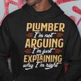 Funny Plumber Job Design Proud Profession Gift Plumber Funny Gifts Hoodie Unique Gifts