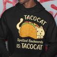 Tacocat Tacocat Spelled Backward Is Tacocat Hoodie Unique Gifts