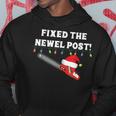 Ugly Christmas Sweater Party Idea Fixed The Newel Post Hoodie Unique Gifts
