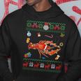 Ugly Xmas Sweater Animals Lights Christmas Lobster Hoodie Unique Gifts