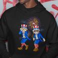 Funny Uncle Sam Griddy Cool 4Th Of July Independence Day Hoodie Unique Gifts