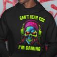 Gamer For Boys Ns Video Gaming Skull Hoodie Funny Gifts