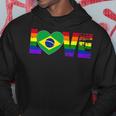 Gay Pride Brazilian Brazil Flag Hoodie Unique Gifts