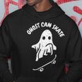 Ghost Can Skate Halloween Costume Ghoul Skateboard Skater Hoodie Personalized Gifts