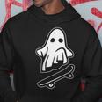 Ghost Skateboarding Halloween Costume Ghoul Spirit Hoodie Unique Gifts