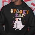 Ghost Spooky Rbt Halloween Registered Behavior Technician Hoodie Funny Gifts