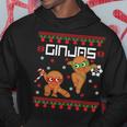 Ginjas Gingerbread Ninjas Ugly Christmas Sweater Meme Hoodie Unique Gifts