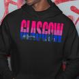 Glasgow Bisexual Flag Pride Support City Hoodie Unique Gifts