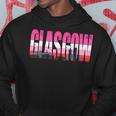 Glasgow Lesbian Flag Pride Support City Hoodie Unique Gifts