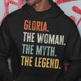 Gloria The Best Woman Myth Legend Funny Best Name Gloria Hoodie Unique Gifts