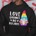 Gnome Pansexual Lgbt Pride Pan Colors Hoodie Unique Gifts