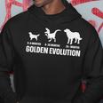 Golden Evolution Quote For A Golden Retriever Owner Hoodie Unique Gifts